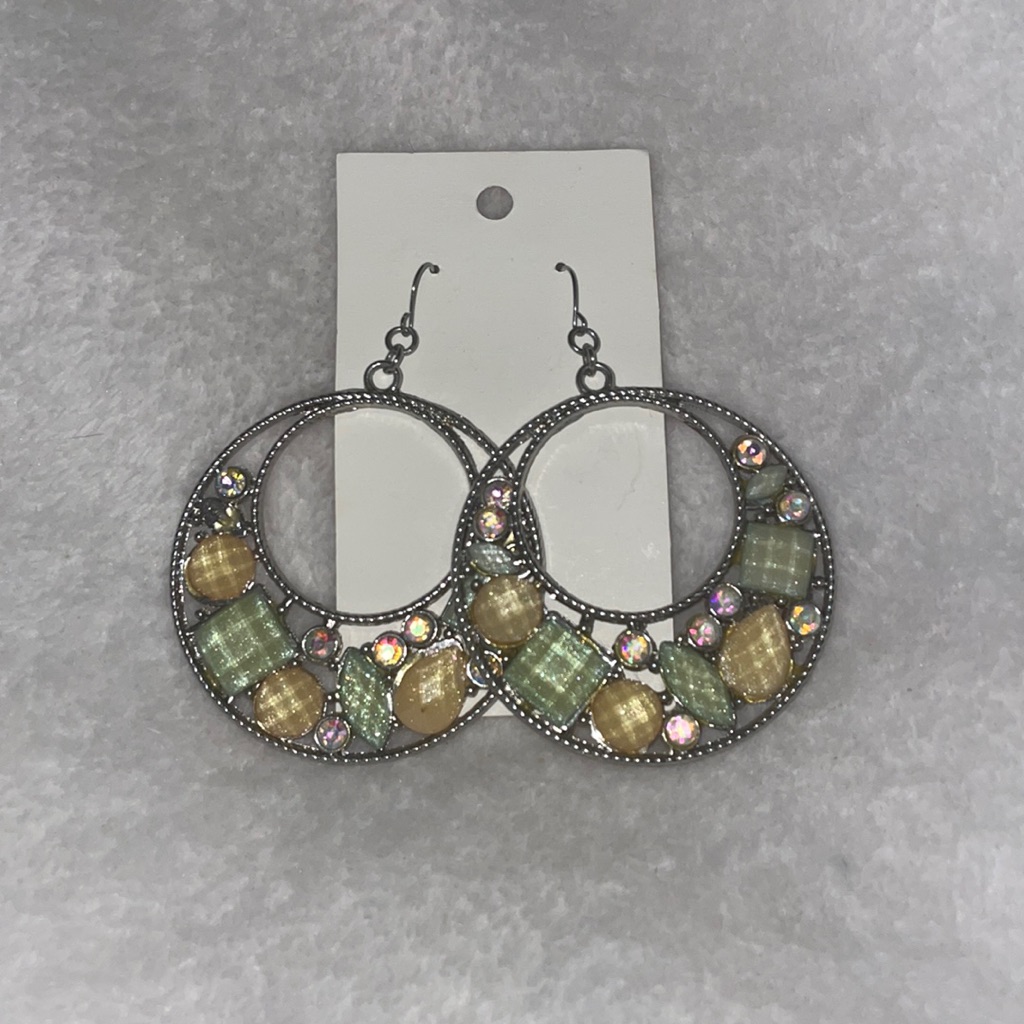 Gem Earrings 7$